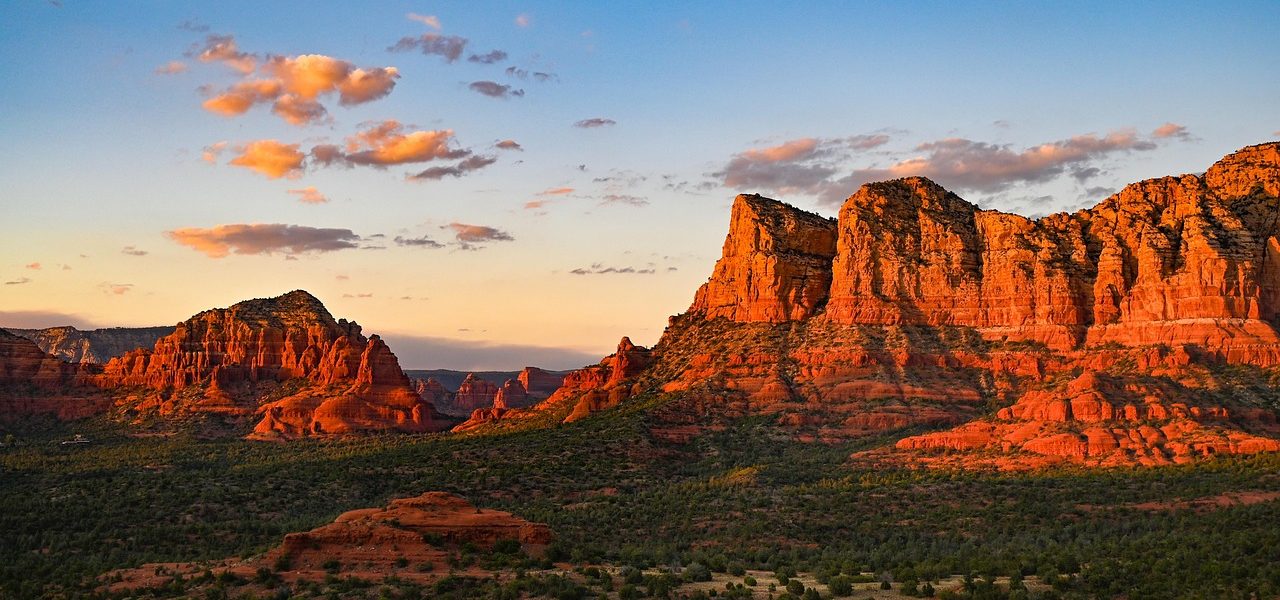 mountain, sedona, arizona, sunset, clouds, sky, nature, scenery, usa, landscape, sedona, sedona, sedona, sedona, sedona