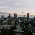 Atlanta, Georgia downtown skyline