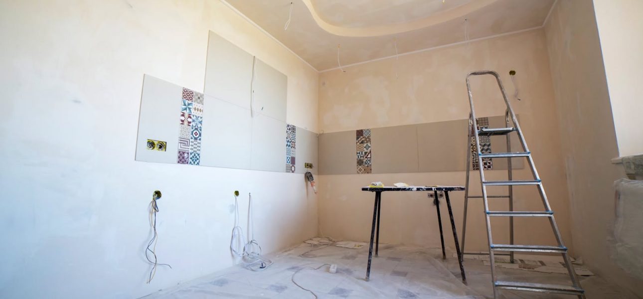 Home renovation in progress