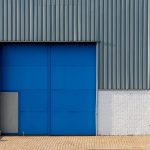 Industrial warehouse building
