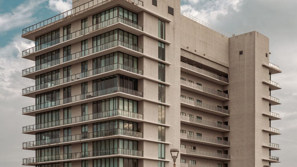 Modern Miami condominium high-rise