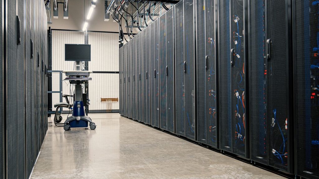 Data center server room