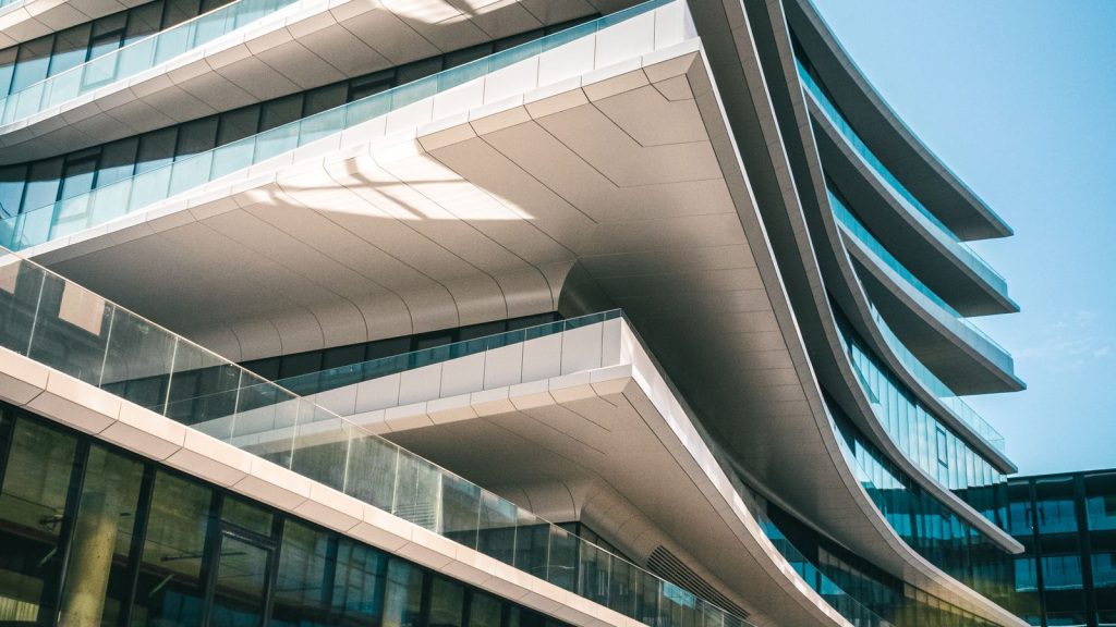 Modern upscale office building