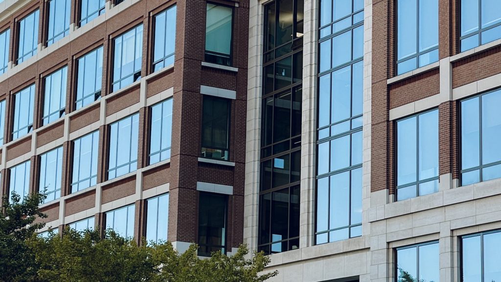 Modern commercial office building