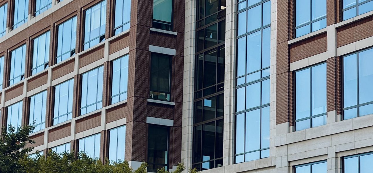 Modern commercial office building