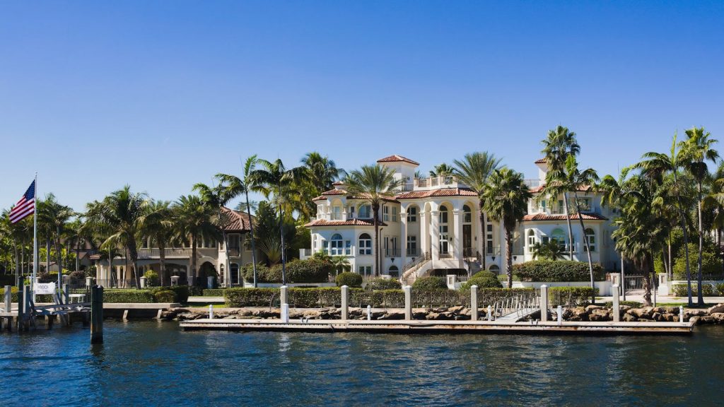 Fort Lauderdale, Florida waterfront homes