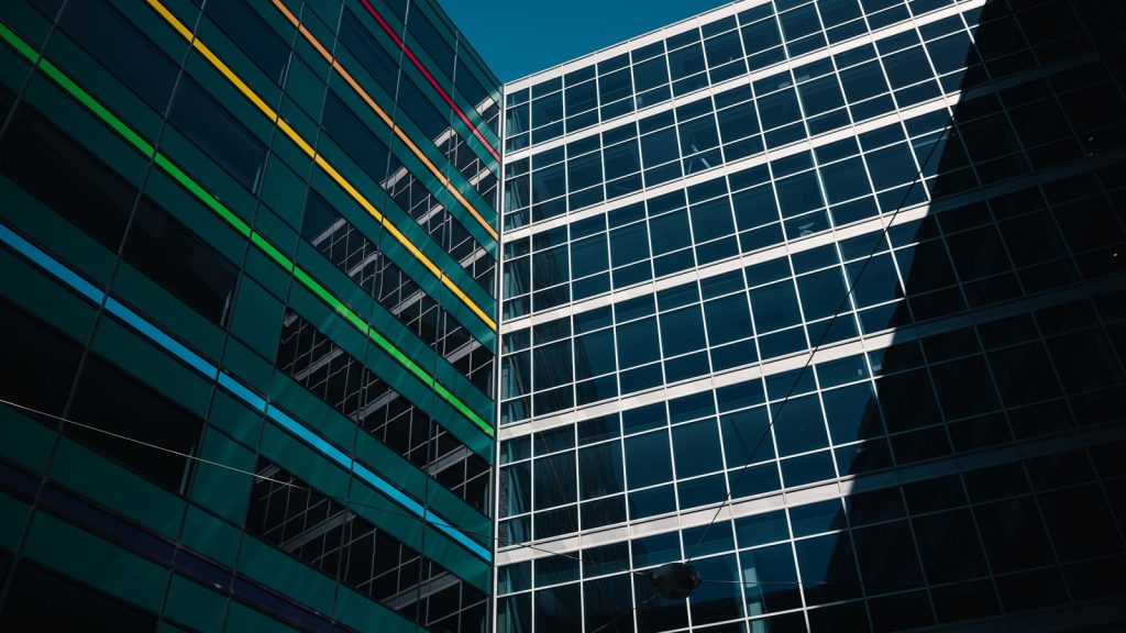 Downtown office tower