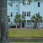 Multifamily apartment building, typical of build-to-rent construction