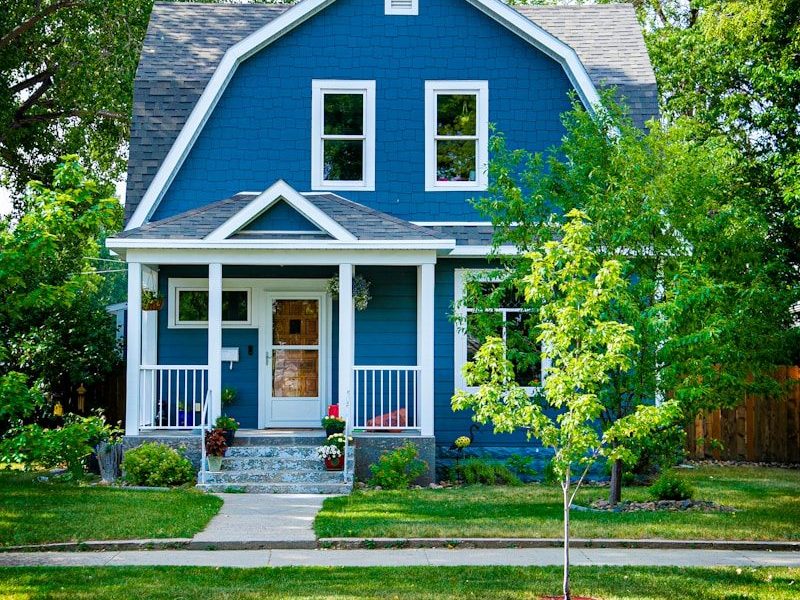 Residential investment house, typical fix-and-flip renovation candidate