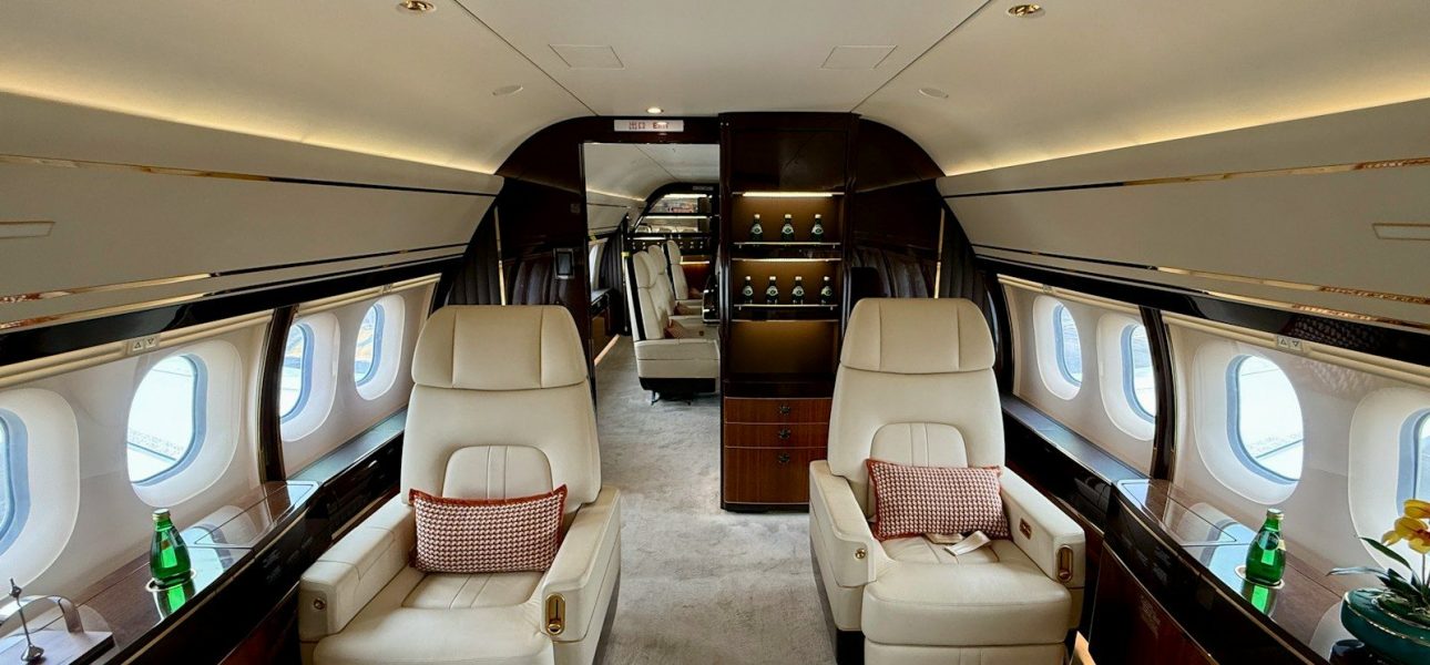 A private jet cabin, family office capital reaching private credit without building a platform