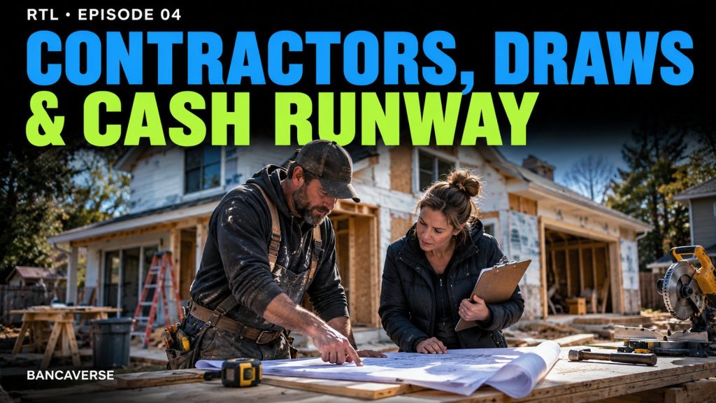 Manage Contractors, Draws, and Your Cash Runway — Bancaverse video tutorial