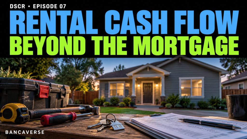 Underwrite Rental Cash Flow Beyond the Mortgage Payment — Bancaverse video tutorial
