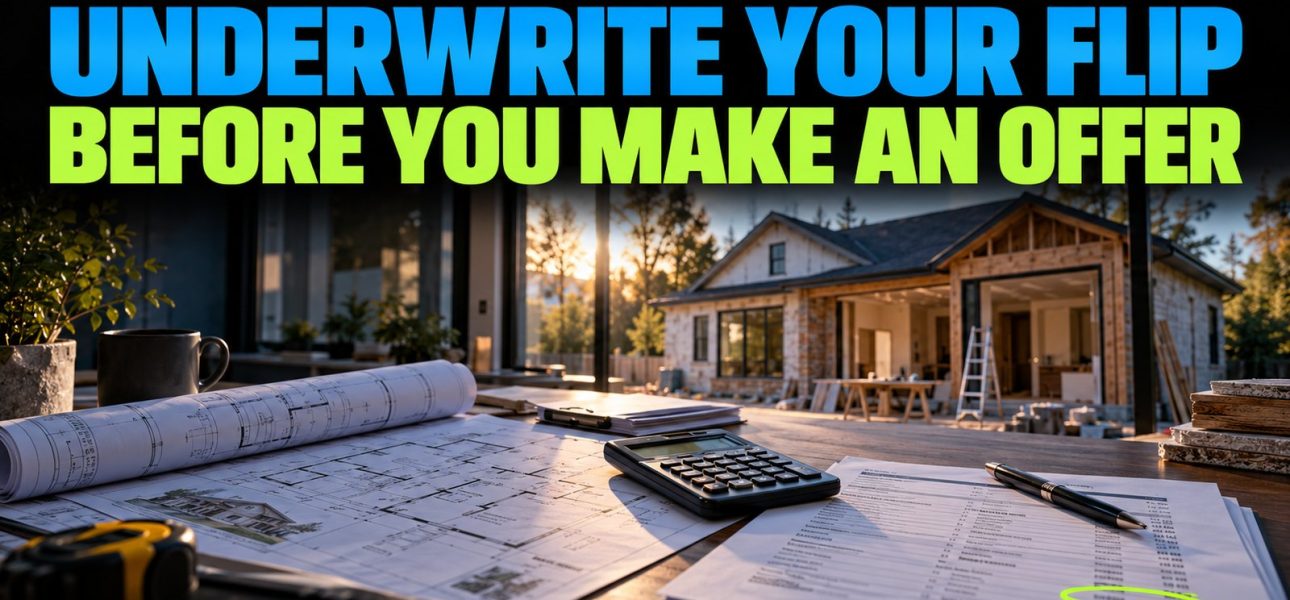 Underwrite Your Flip Before You Make an Offer — Bancaverse video tutorial